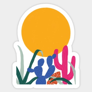 Desert Sunset Sticker